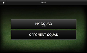 Mourinho Tactical Board - Step 2 - Select the squad that you intend to edit