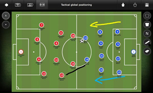 Step 1 - On the match menu select T.G. Positioning